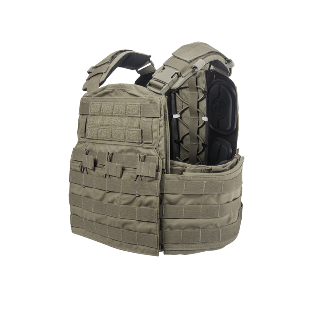 Crye CPC - Cage Plate Carrier w/ Doffing System, Mag, Radio & Admin Pouches (Like-New)