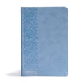 CSB (In)Courage Devotional Bible, Blue Leathertouch Indexed - Imitation Leather