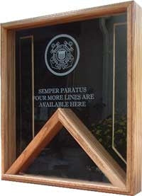 Air Force Flag Display Case - USAF Flag Case.