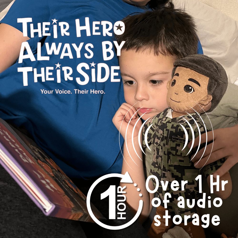 Coast Guard Daddy Doll | Military Doll | Recordable Gift