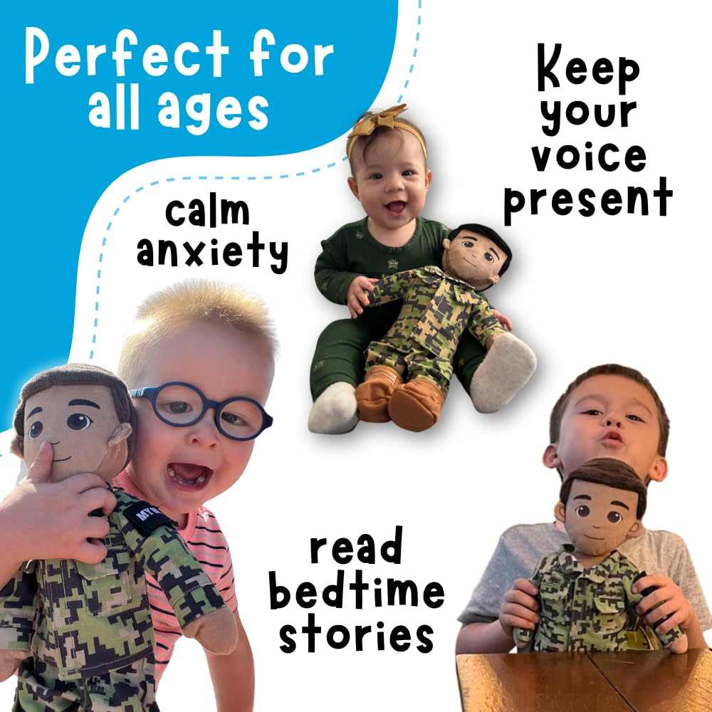 Navy Daddy Doll | Military Doll & Sailor Doll | Recordable
