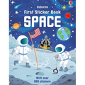 First Sticker Book Space - Paperback
