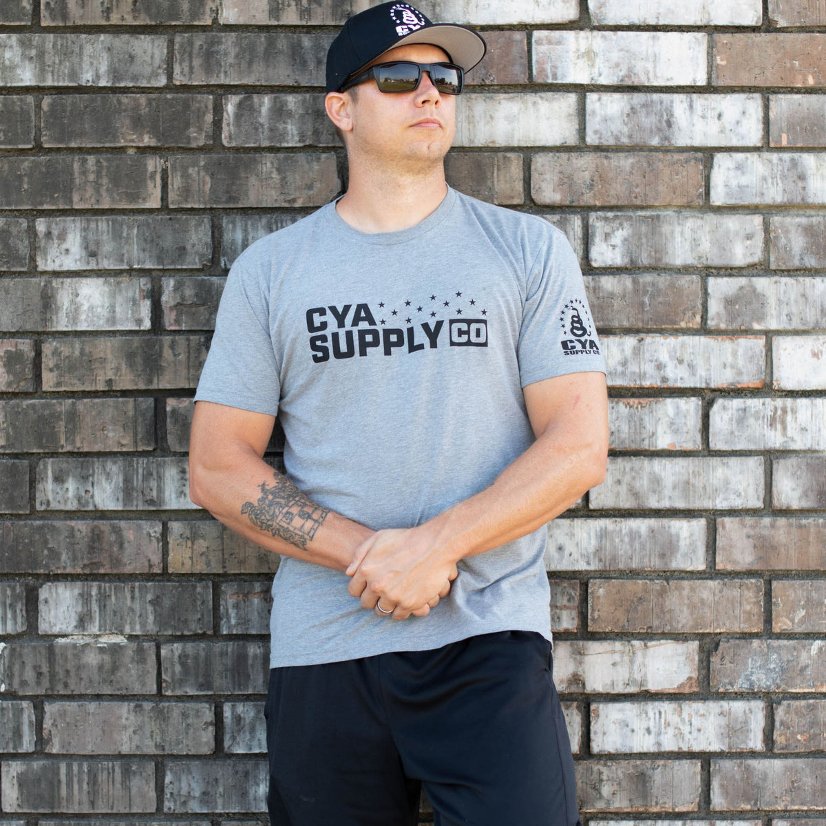 CYA Supply 13 Stars Logo T-Shirt