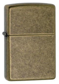 Zippo Antique Brass Rustic Classic Design, Genuine Windproof Lighter #201FB