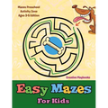 Easy Mazes For Kids - Mazes Preschool Activity Zone Ages 3-5 Edition - Paperback