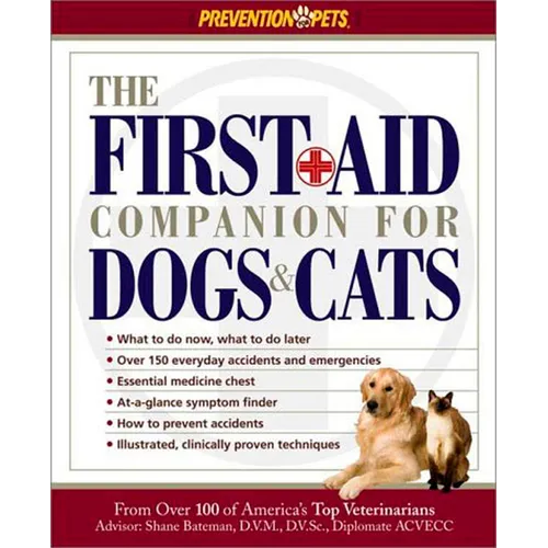 The First-Aid Companion for Dogs & Cats - Paperback