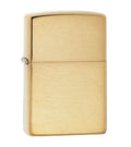 Zippo Armor Lighter, Brushed Brass, Heavy Wall Case #168