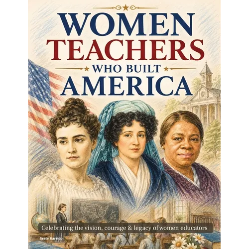 Women Teachers Who Built America: Illustrated Tribute to the Female Educators Who Shaped American History. Inspiring Gift for Teachers, Women in Educa