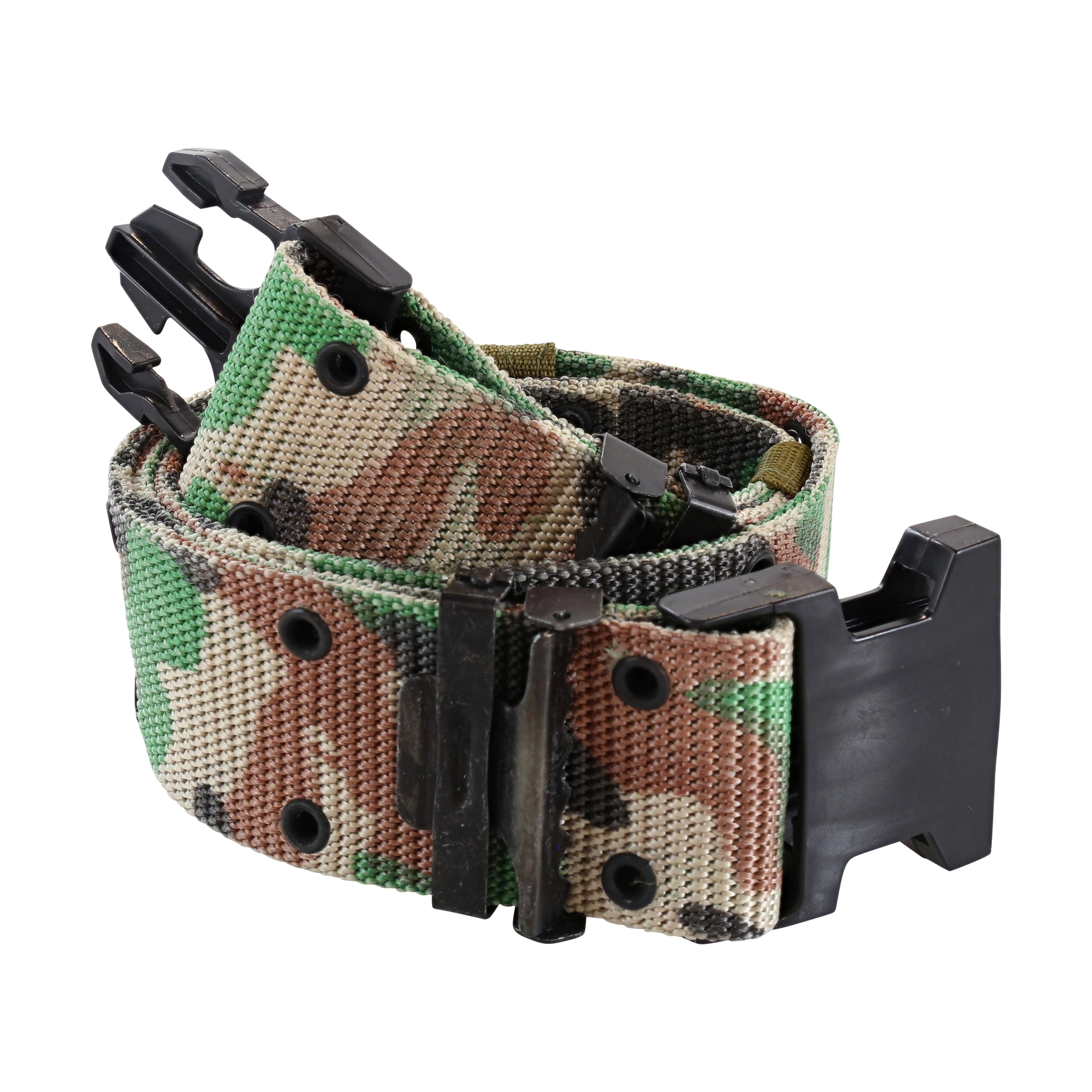 Military Style 3 Prong Pistol Belt