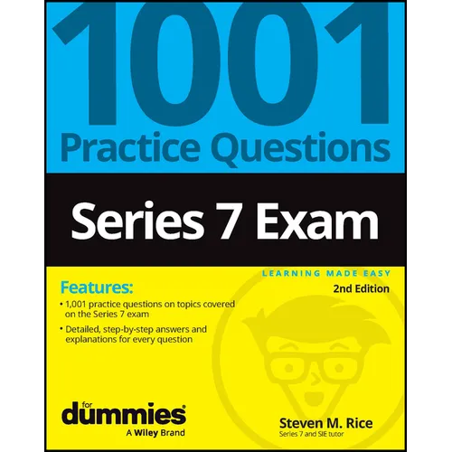 Series 7 Exam: 1001 Practice Questions for Dummies - Paperback