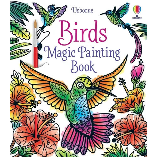 Birds Magic Painting Book - Paperback