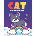 cat coloring book: 30 cat to color, cute cat and kitten coloring book - Paperback