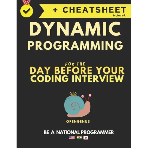 Dynamic Programming for the day before your coding interview - Paperback