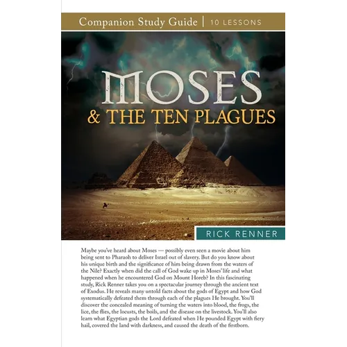Moses and the Ten Plagues Study Guide - Paperback
