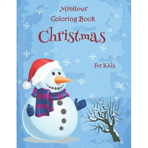 Minitour Coloring Book, Christmas: For Kids - Paperback