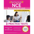 NCE Exam Prep 2024-2025: 3 Practice Tests and NCE Study Guide [Includes Audiobook Access] - Paperback