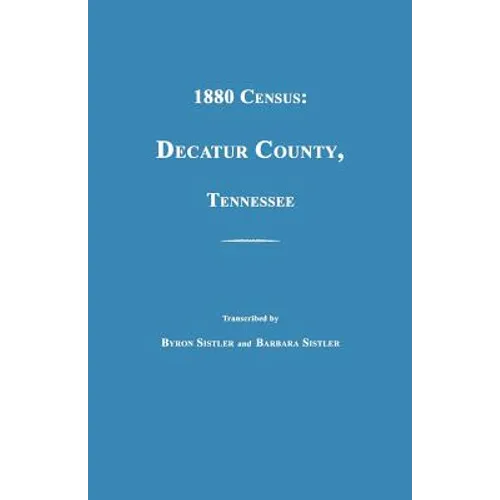 1880 Census, Decatur County, Tennessee