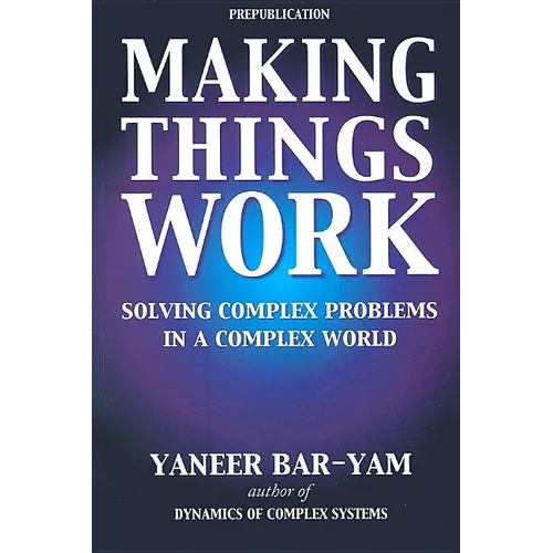 Making Things Work: Solving Complex Problems in a Complex World - Paperback