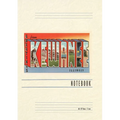Vintage Lined Notebook Greetings from Kewanee, Illinois - Paperback