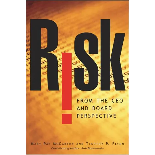 Risk from the CEO and Board Perspective - Hardcover