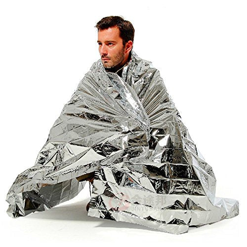 Thermal Mylar Emergency Blanket— 10 PK