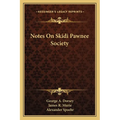 Notes On Skidi Pawnee Society - Paperback