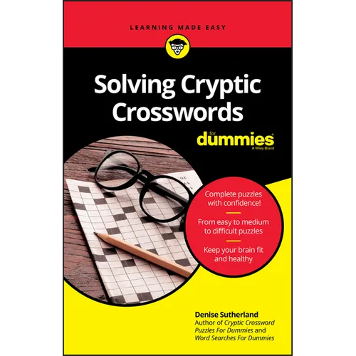 Solving Cryptic Crosswords for Dummies - Paperback
