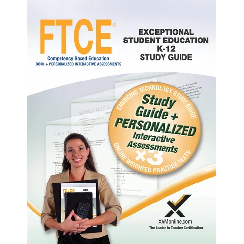 FTCE Exceptional Student Education K-12 Book and Online - Paperback