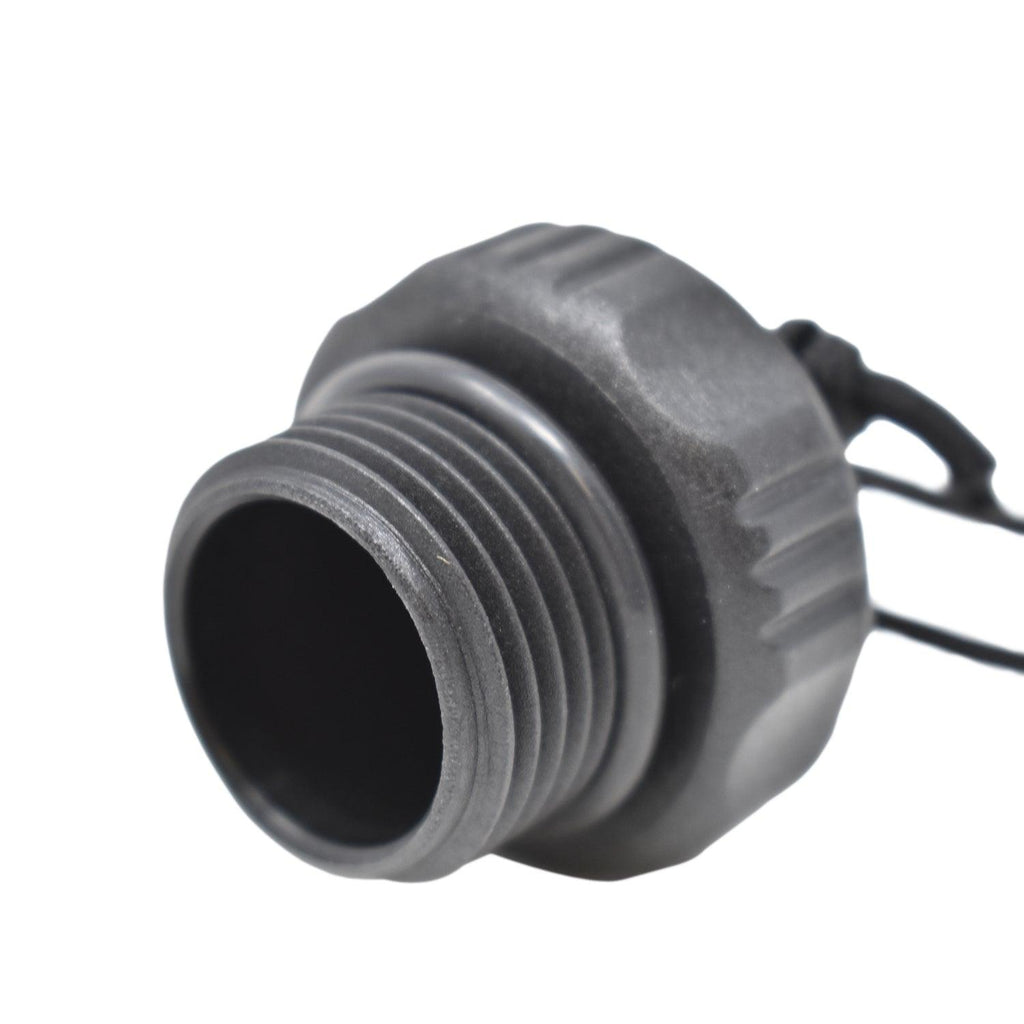 Scuba Diving Delrin DIN Tank Valve Dust Cap, Black