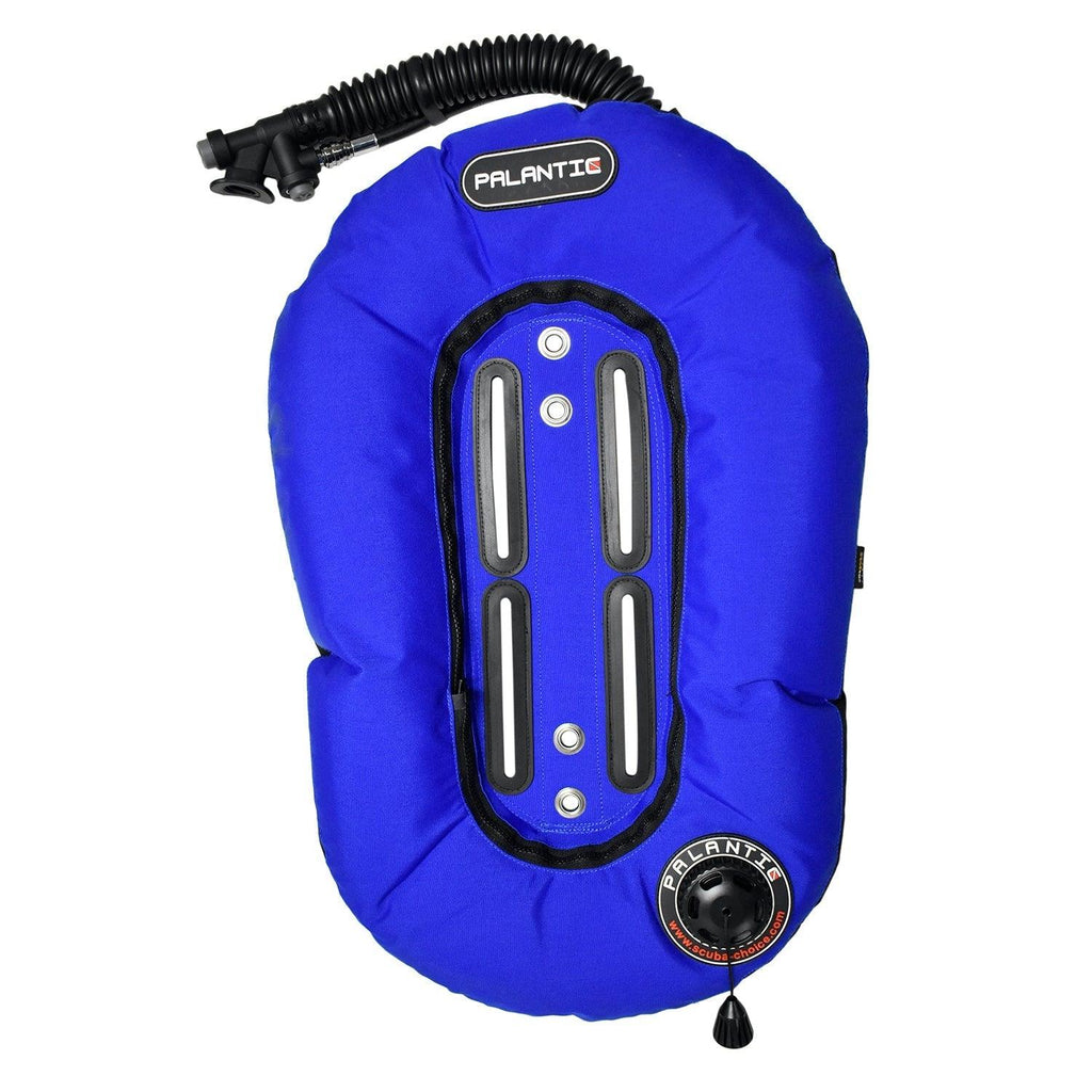 Palantic Neptune Pro Diving Donut Wing Single Tank 30lbs, Blue w/ Black Accent
