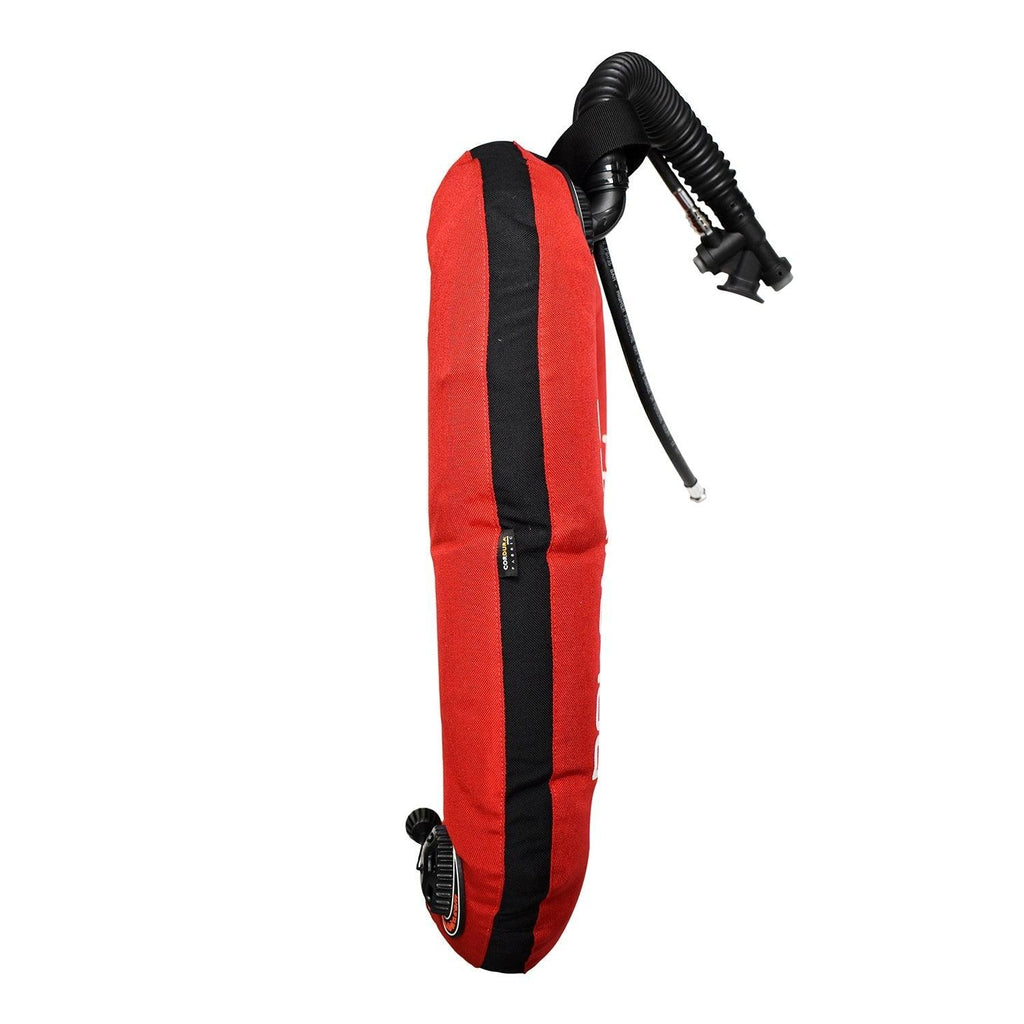 Palantic Neptune Pro Diving Donut Wing Single Tank 30lbs, Red w/ Black Accent