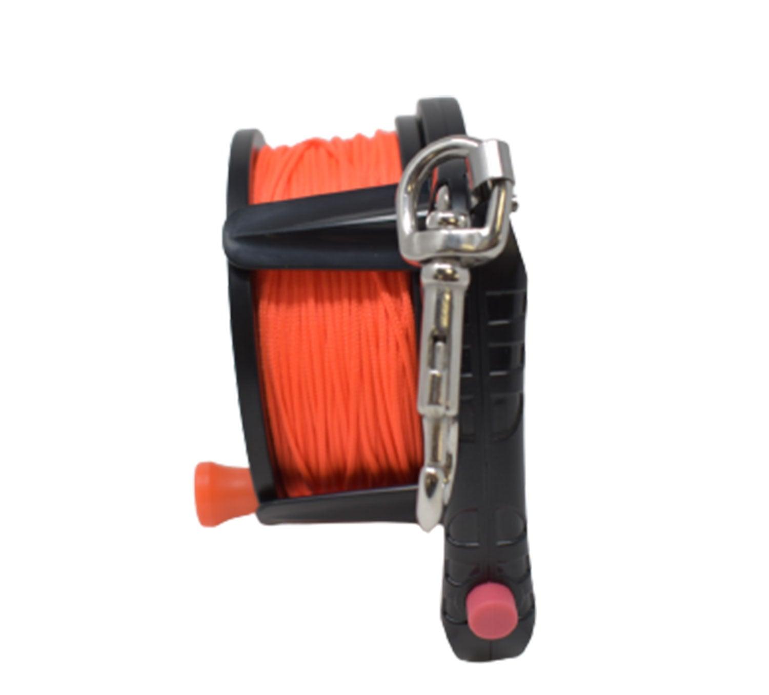 Scuba Choice Heavy Duty Dive Reel for Wreck Diving and Cave Diving, 150m