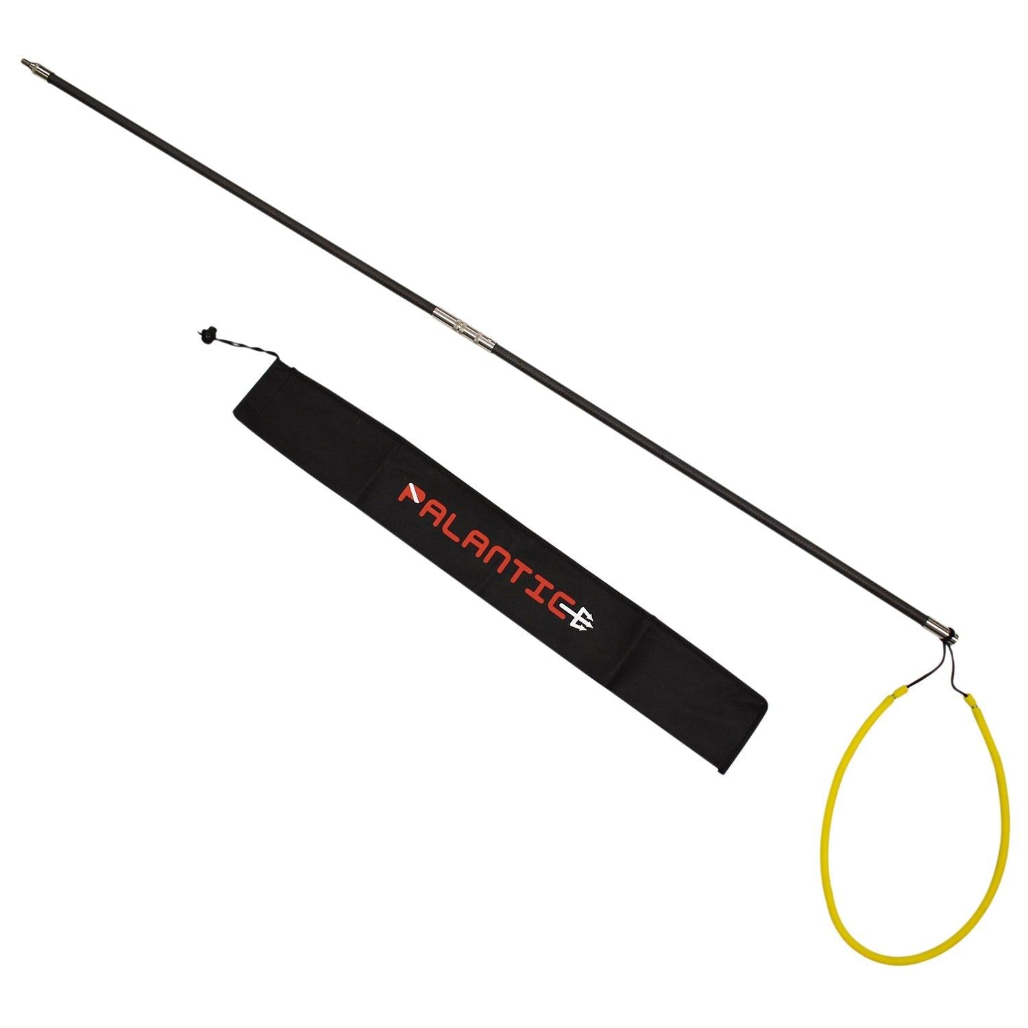 HEAVY DUTY CARBON FIBER 5' Travel Spearfishing 2-Piece Pole Spear Single BarpTip