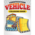 Construction Vehicle Coloring Book - Paperback
