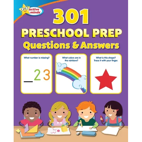 Active Minds 301 Preschool Prep Questions and Answers - Paperback