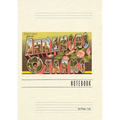 Vintage Lined Notebook Greetings from Arkansas Ozarks