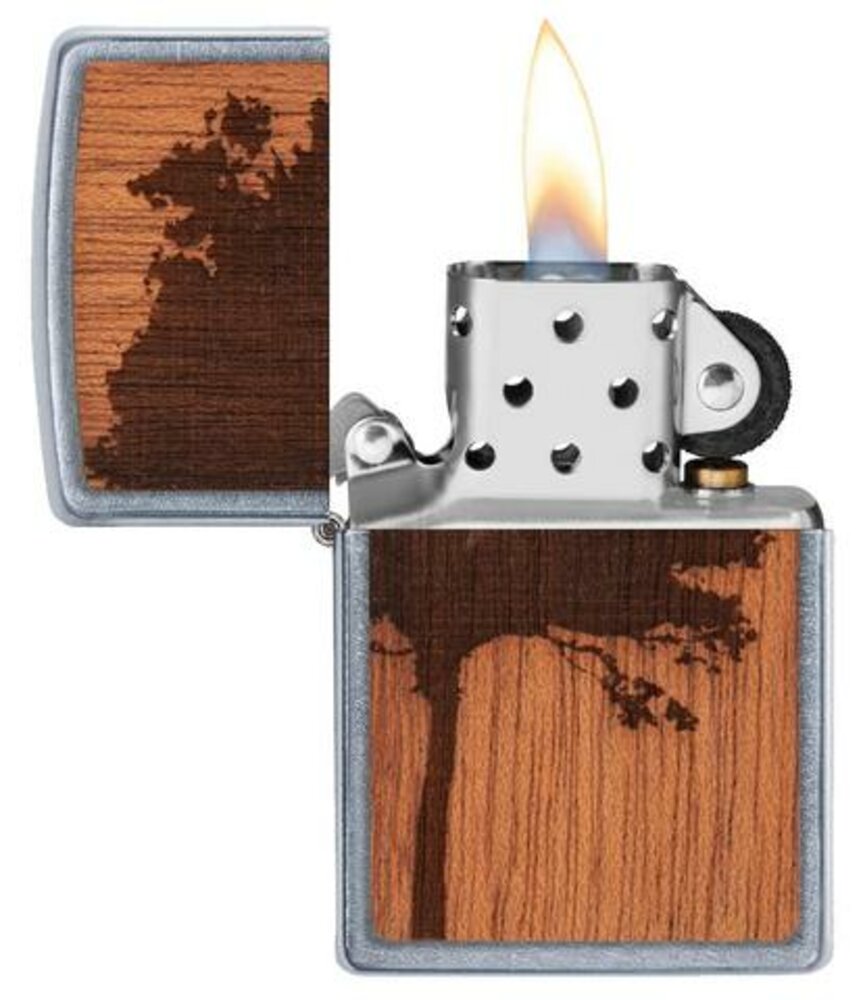 Zippo WOODCHUCK Lighter Bottle Opener Combo Pack #49066