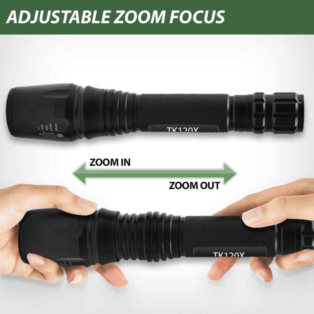 EcoGear FX TK120X LED 18650 Tactical Flashlight