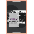 Music Notebook: Music Notation - Paperback