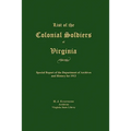 List of the Colonial Soldiers of Virginia