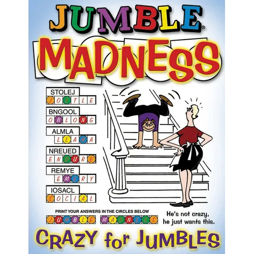 Jumble(r) Madness: Crazy for Jumbles(r) - Paperback
