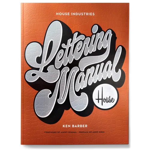 House Industries Lettering Manual - Paperback