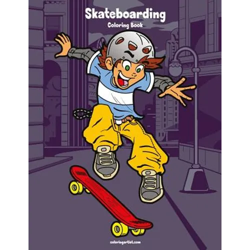 Skateboarding Coloring Book 1 - Paperback