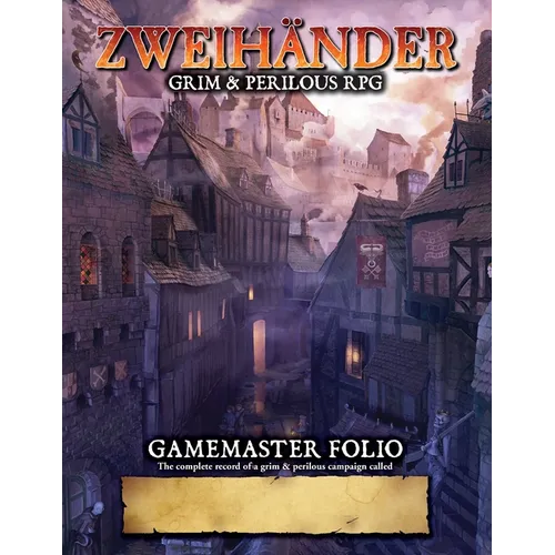 ZWEIHANDER Grim & Perilous RPG: Gamemaster Folio - Paperback