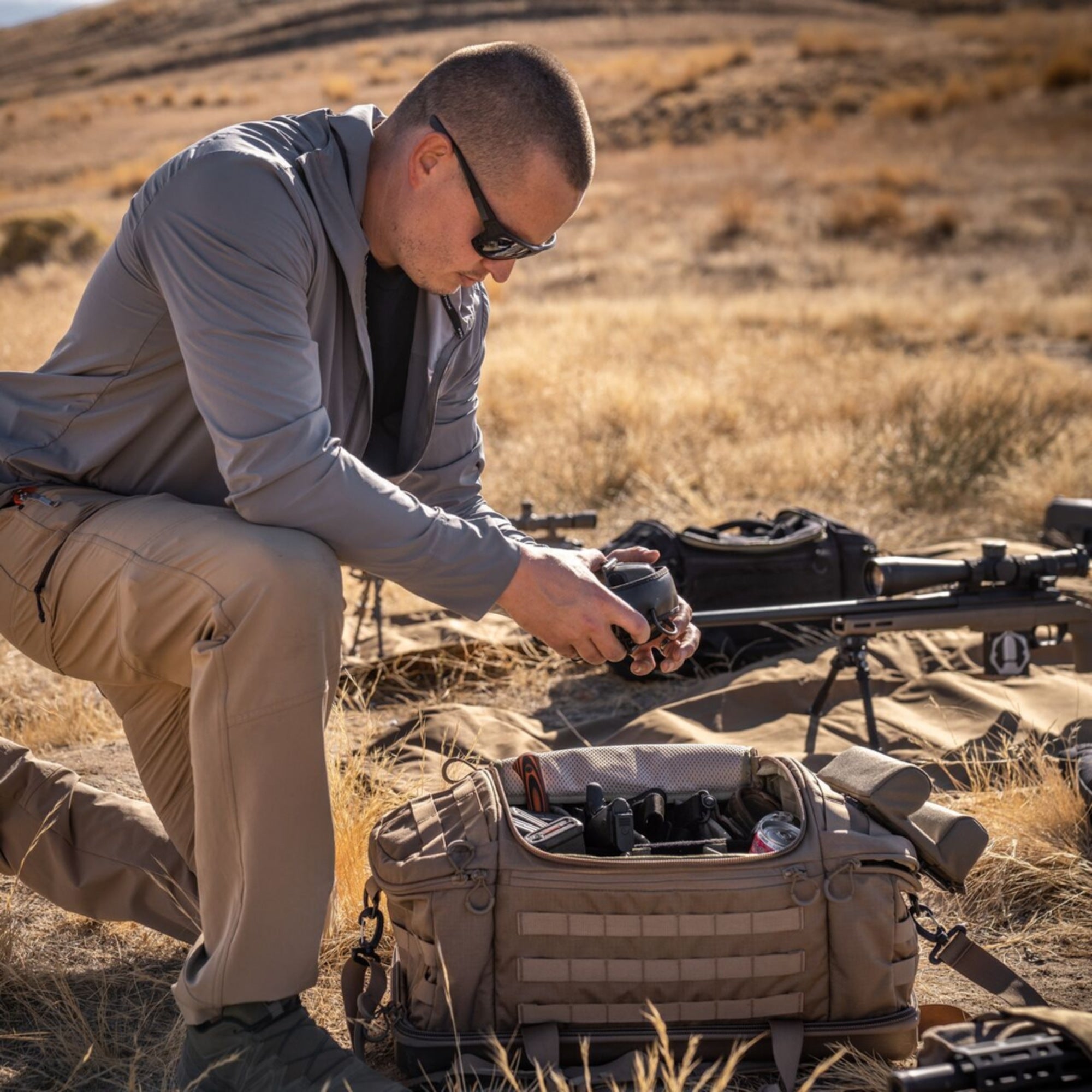 Eberlestock Bang Bang - 33-Liter Range Bag - Customizable Compartments