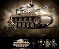 WWII - German Panzer II - Mil-Blox