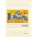 Vintage Lined Notebook Greetings from St. Petersburg, Florida - Paperback