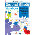 Ready to Learn: Second Grade Workbook: Phonics, Sight Words, Multiplication, Division, Money, and More! - Paperback