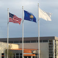 Internal Halyard Flagpoles