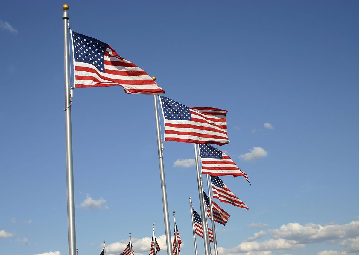 Internal Halyard Flagpoles